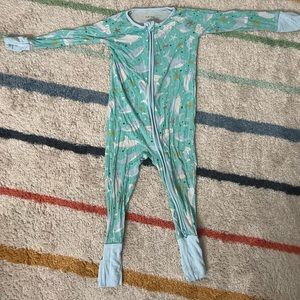 Little Sleepies 12-18m zippy in shark print